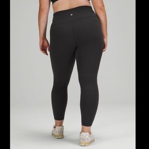 Lululemon wunder train high rise tight 25’